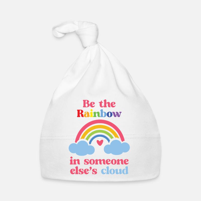 LGBTQ Pride Month - Sei der Regenbogen in jemand anderem Baby Bio-Mütze