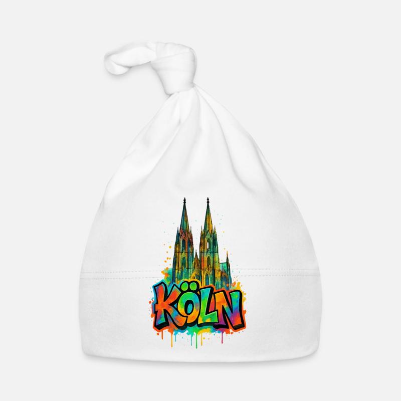 Dom Graffiti Style Bonnet bio Bébé