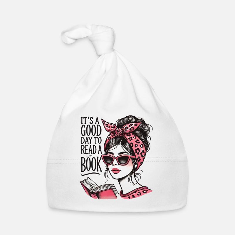 Bookworm Bookworm Book Lover Funny Book Organic Baby Cap