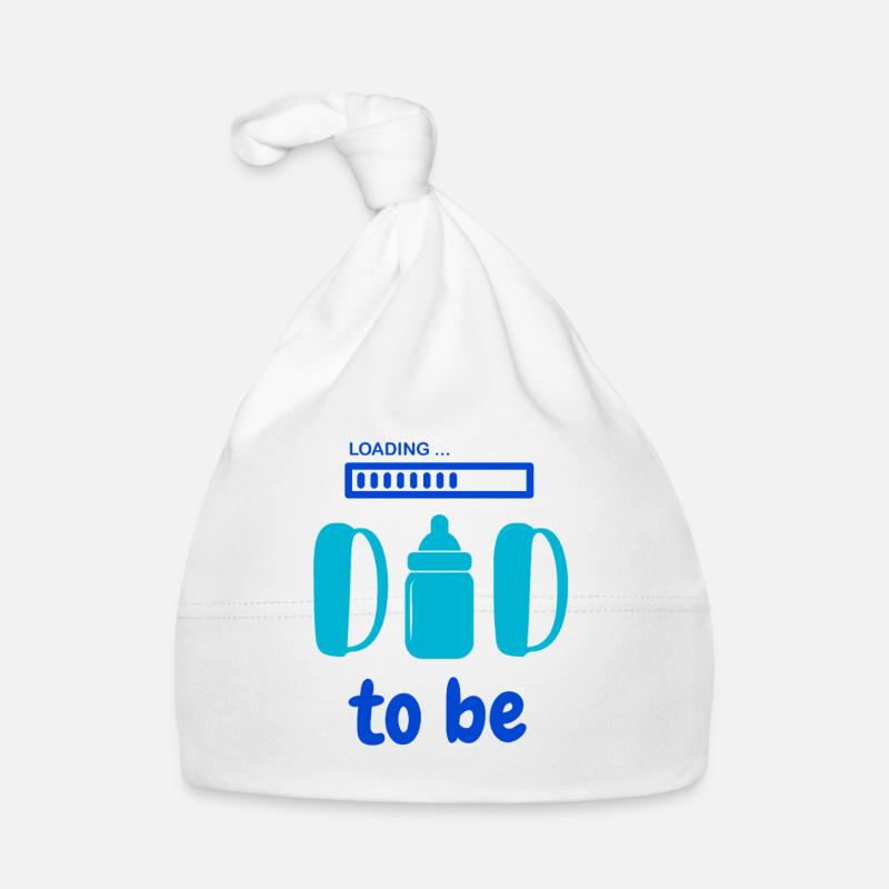 Bald Papa Werdender Vater Dad Spruch Baby Bio-Mütze