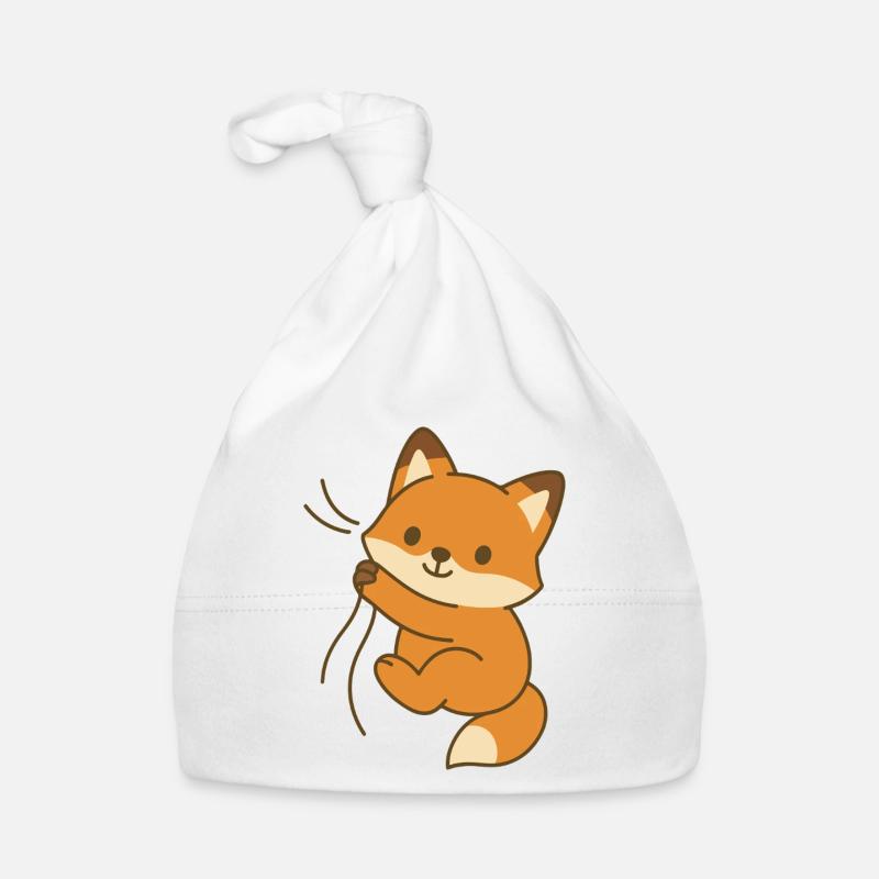 Cozy Fox Cub Baby Bio-Mütze