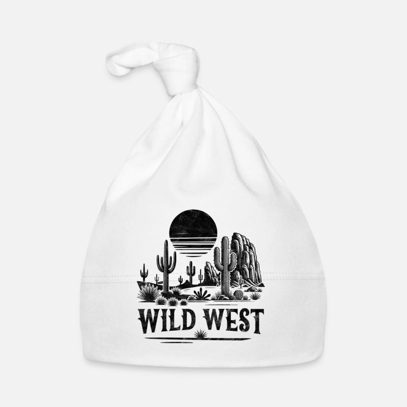 Wild West Organic Baby Cap