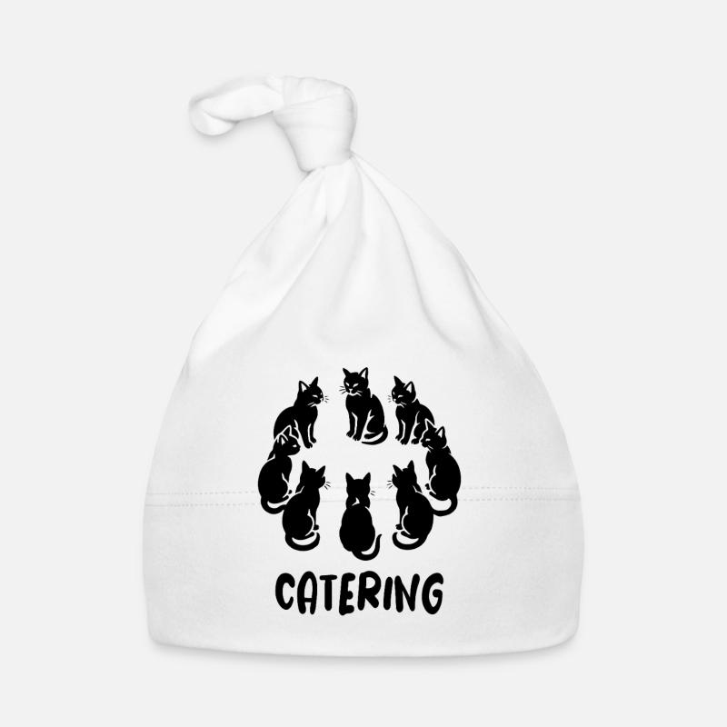 Anneau de chat - Jeu de mots traiteur avec chat Bonnet bio Bébé