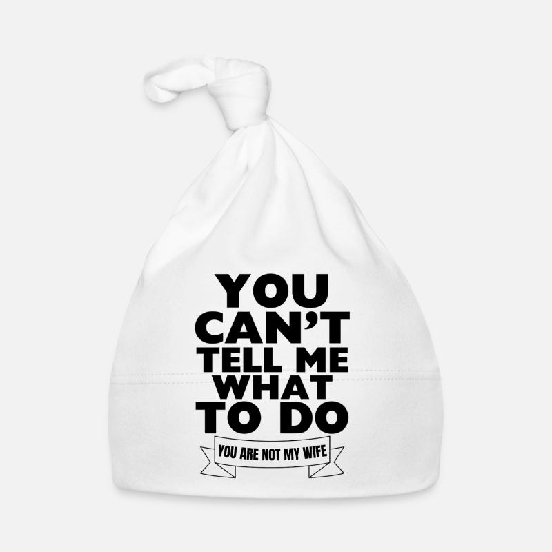 Witziger Ehe Spruch Ehemann Humor Baby Bio-Mütze