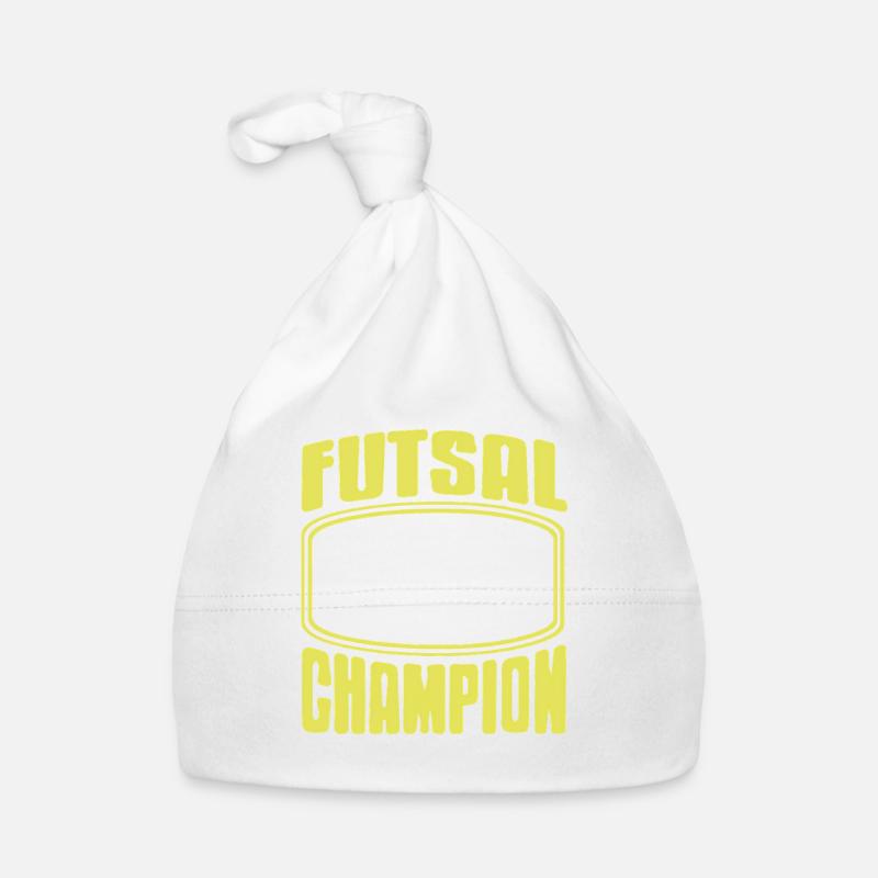 Futsal Champion Bold Player Indoor Court Win Baby Bio-Mütze