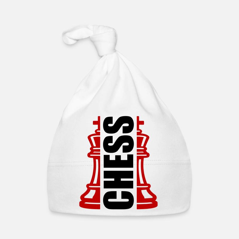 Club Roi des échecs Bonnet bio Bébé