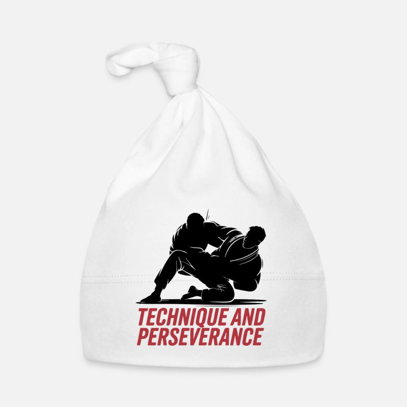 TECHNIQUE AND PERSEVERANCE Organic Baby Cap