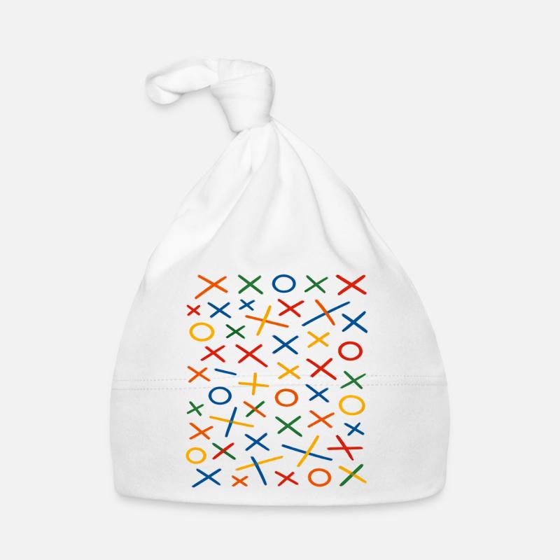 Geometrisches Muster Design Baby Bio-Mütze