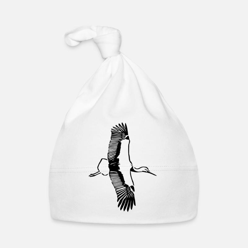Flight of the stork Organic Baby Cap