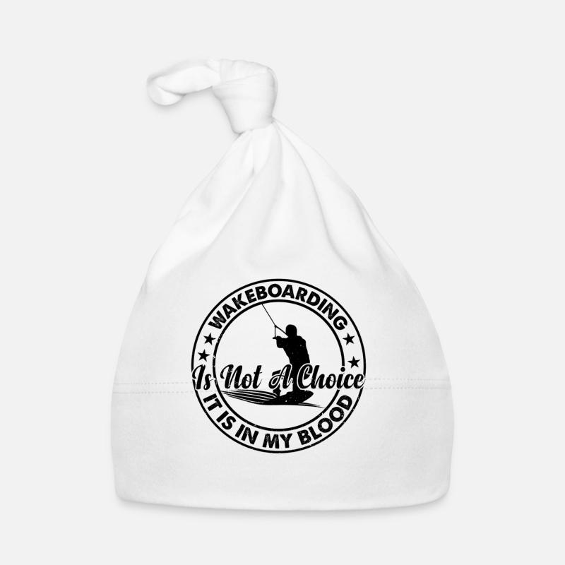 Le wakeboard n’est pas un choix, c’est dans mon sang Bonnet bio Bébé