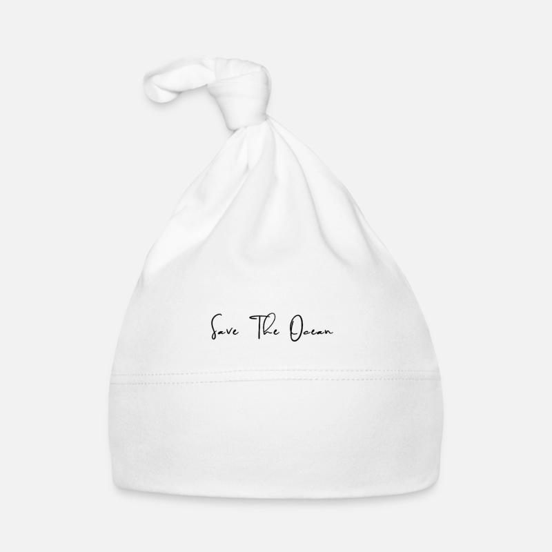 Save The Ocean - Environment Climate Change Baby Bio-Mütze