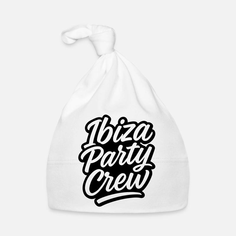 Ibiza Party Crew Baby Bio-Mütze