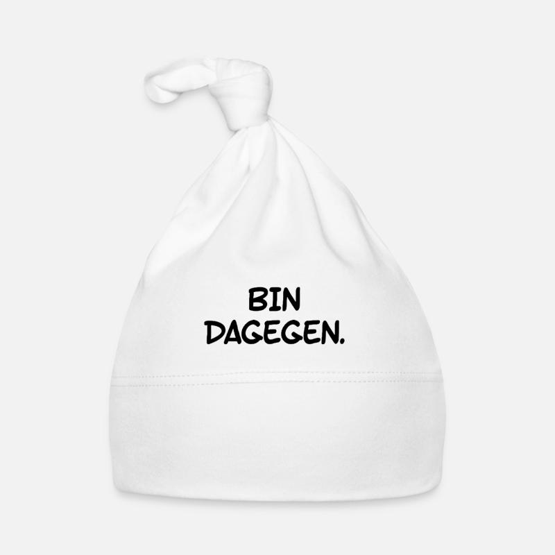 Ich bin dagegen - Pessimistisches fun Baby Bio-Mütze