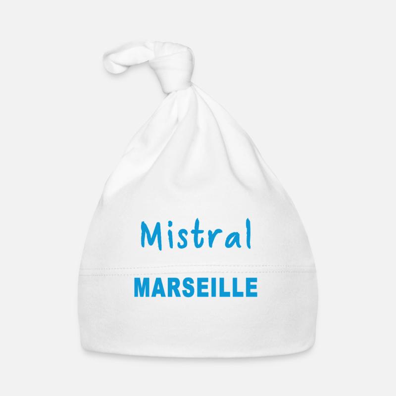 Si tu entends pas le mistral, t’es pas à Marseille Bonnet bio Bébé