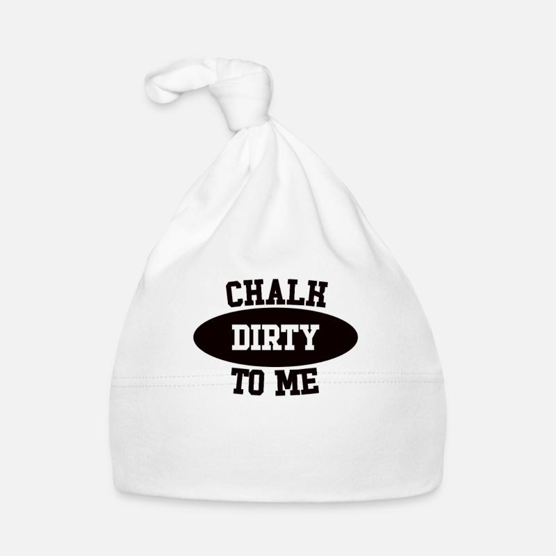 Boulderer Chalk Dirty To Me Bouldering Bonnet bio Bébé