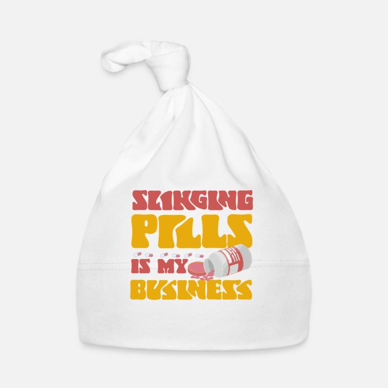 Pharmacy Tech Technician Organic Baby Cap