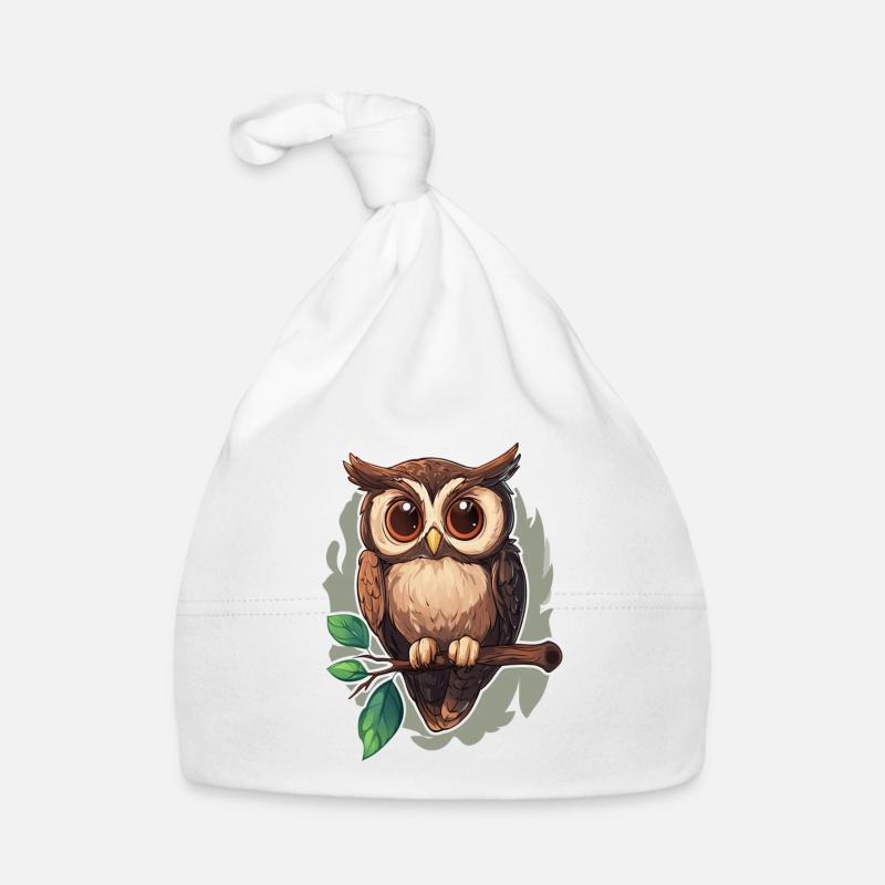 Owl Organic Baby Cap