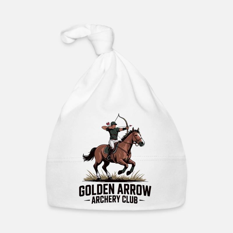 Cimier d'archer dynamique à cheval Bonnet bio Bébé