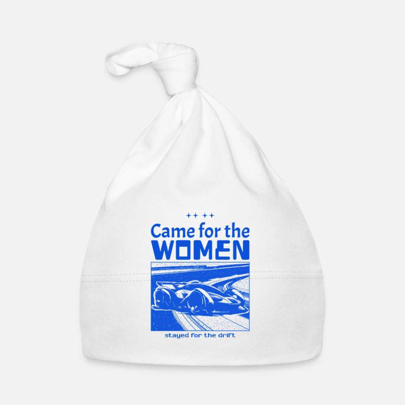 Venu pour les femmes restées pour la dérive - Bonnet bio Bébé - blanc