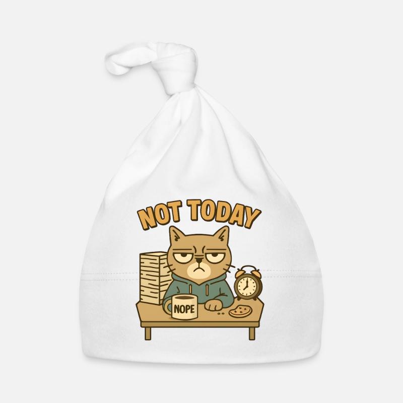 Eigensinnige Katze Baby Bio-Mütze