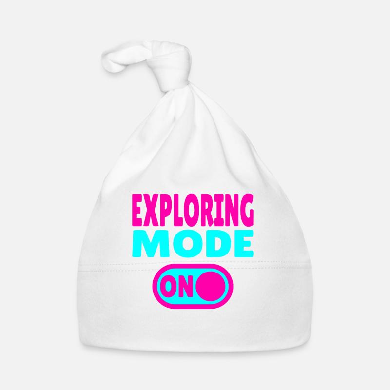 Mode exploration activé - Pour les aventuriers et les passionnés de voyages Bonnet bio Bébé