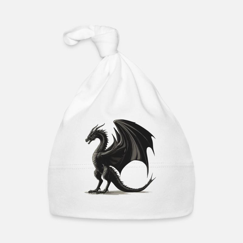 Drachen Drache Baby Bio-Mütze