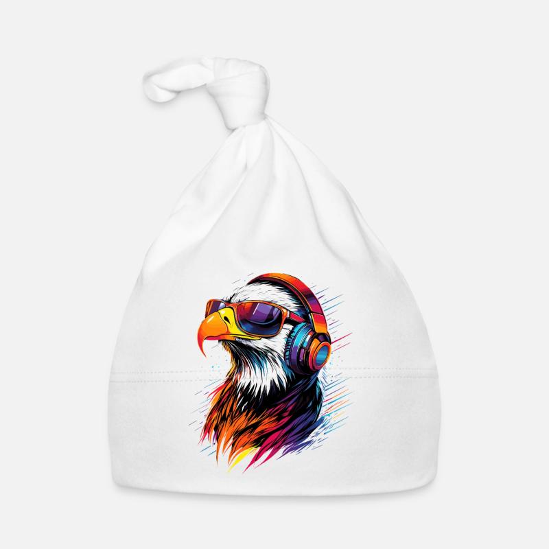 Eagle Bald Eagle Golden Eagle White-tailed Eagle Organic Baby Cap