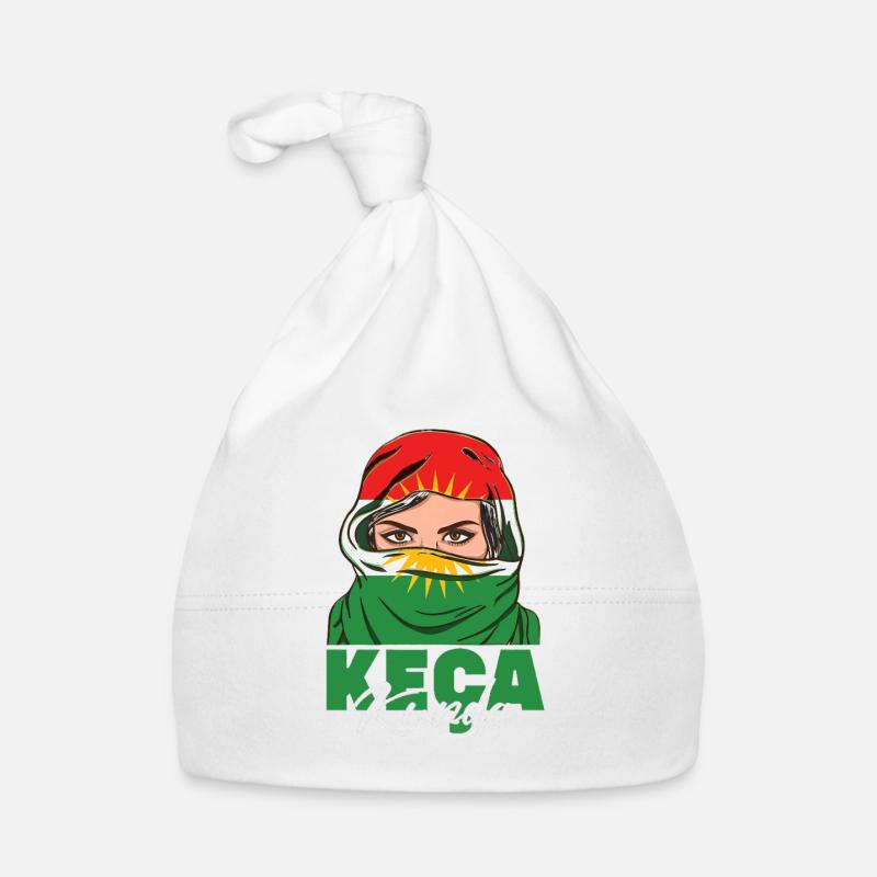 Kurdistan Kurdes Kurde impression standard Bonnet bio Bébé
