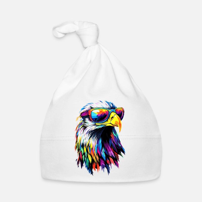 Aigle Pygargue à tête blanche Aigle royal Pygargue à queue blanche Bonnet bio Bébé