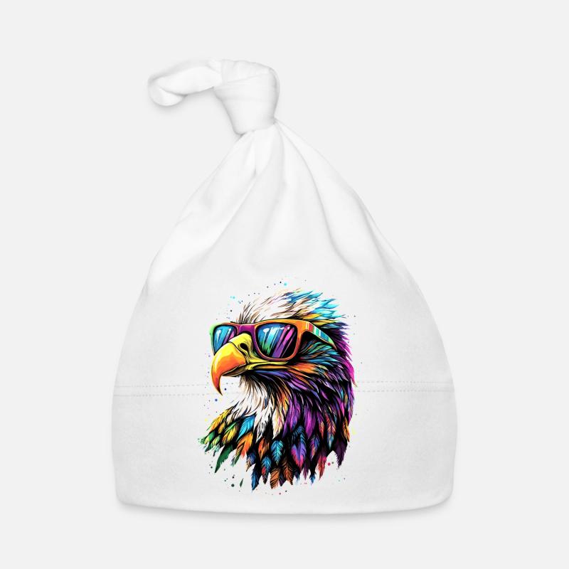 Aigle Pygargue à tête blanche Aigle royal Pygargue à queue blanche Bonnet bio Bébé