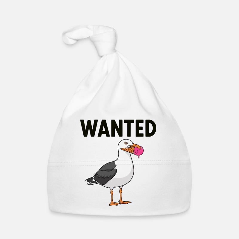 Gesucht Möwe Eiscreme Abenteuer Baby Bio-Mütze