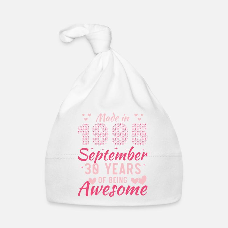 September 1995 Women's 30th Anniversary Organic Baby Cap