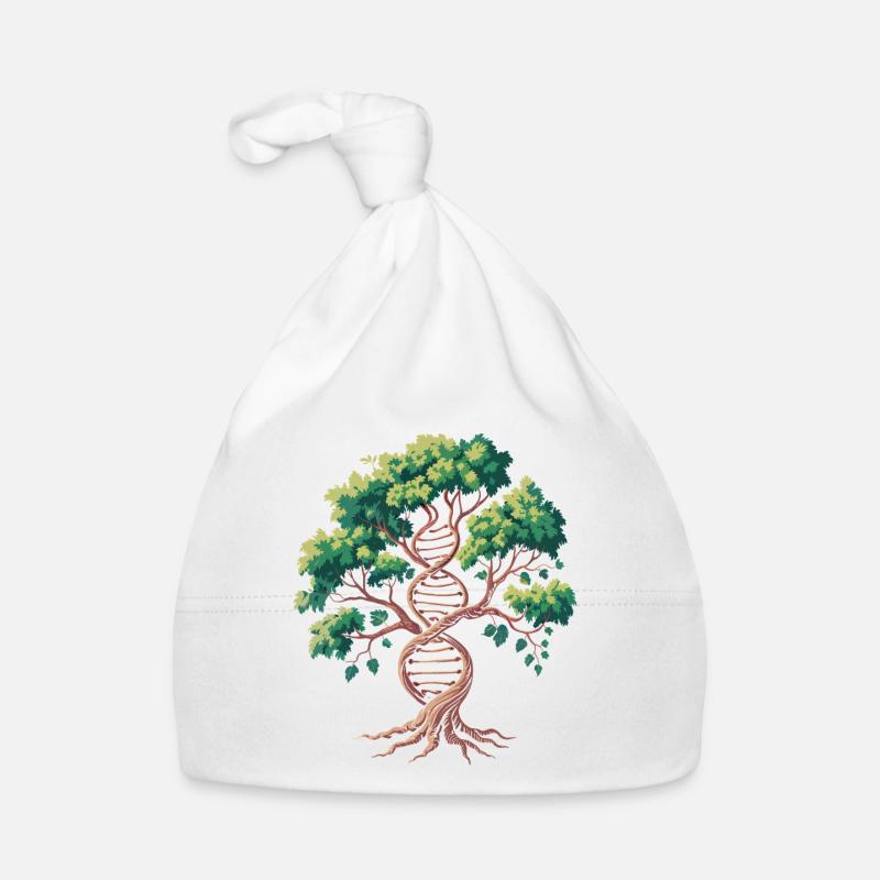 Lebensbaum DNA Verschmelzung Baby Bio-Mütze