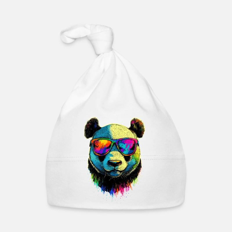 Panda Ours Pandas Géants Panda Géant Mignon Panda Ours Panda Bonnet bio Bébé