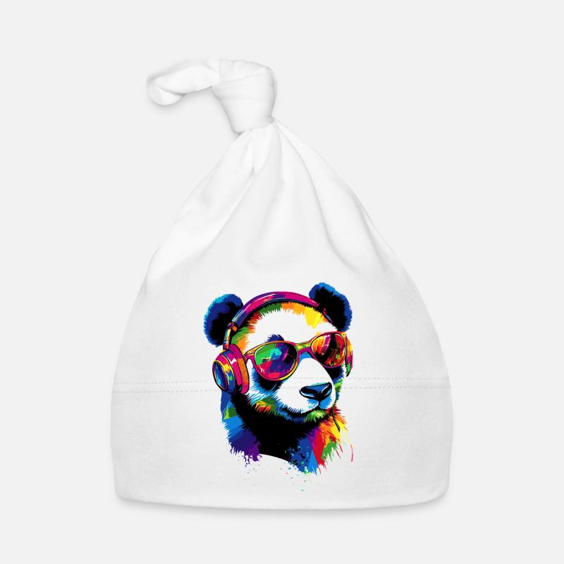 Panda Ours Pandas Géants Panda Géant Mignon Panda Ours Panda Bonnet bio Bébé