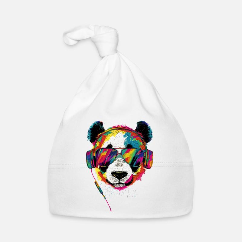 Panda Ours Pandas Géants Panda Géant Mignon Panda Ours Panda Bonnet bio Bébé