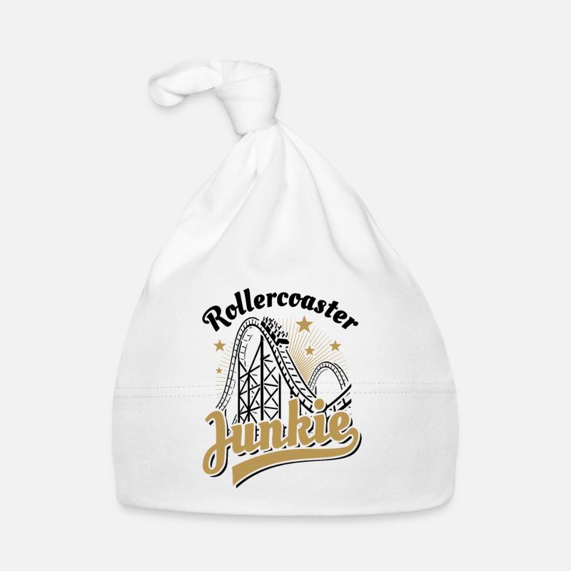 Rollercoaster Junkie - Roller Coaster - Boucle Bonnet bio Bébé