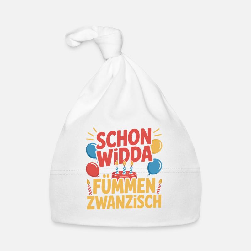 Already Widda Fümmen Zwanzisch 50th birthday Organic Baby Cap