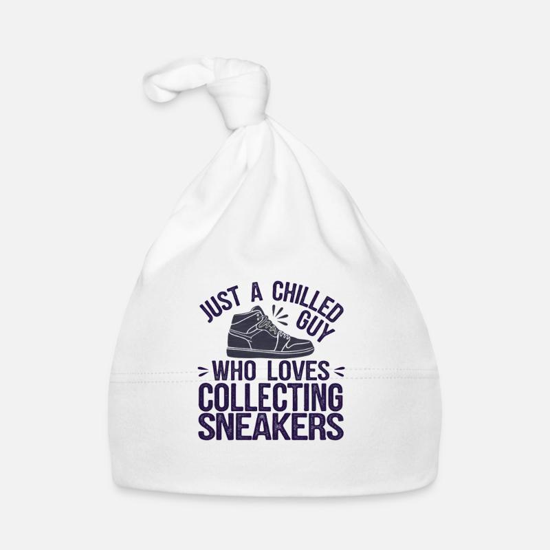 Chilled Sneaker Collector Print Organic Baby Cap