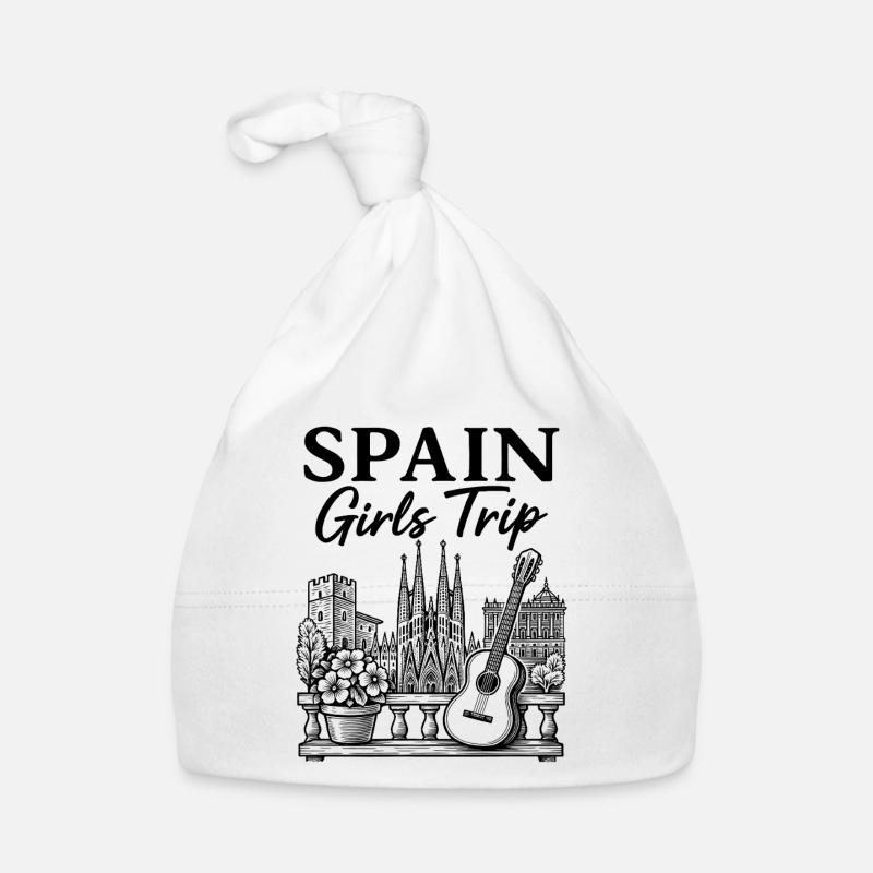 Abstrakte Farbexplosion auf Leinwand Baby Bio-Mütze