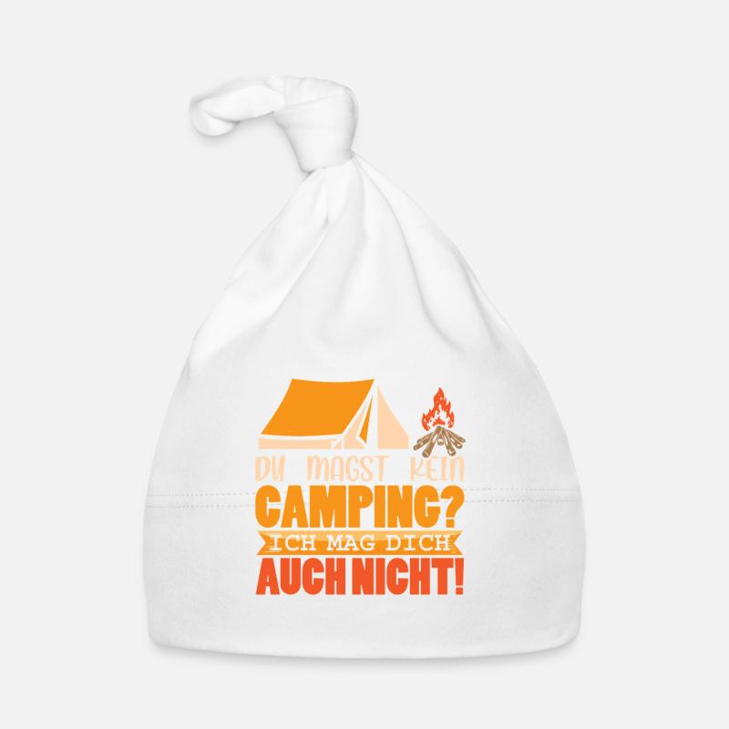 Camper Camping Caravane Dicton Bonnet bio Bébé