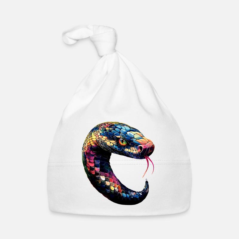snake, python, cobra, rattlesnake, snakes Organic Baby Cap