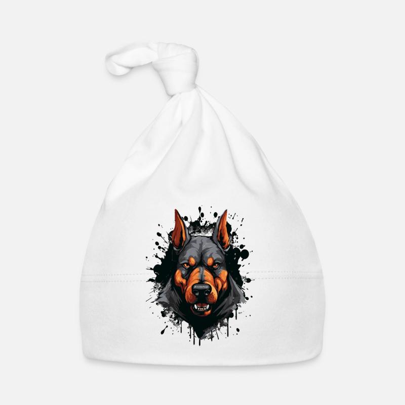 Chien Doberman Bonnet bio Bébé