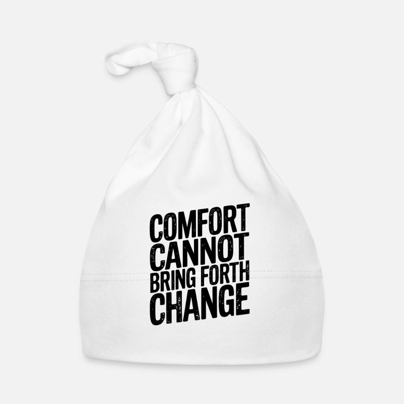 Empowering Change Conception de citation inspirante Bonnet bio Bébé