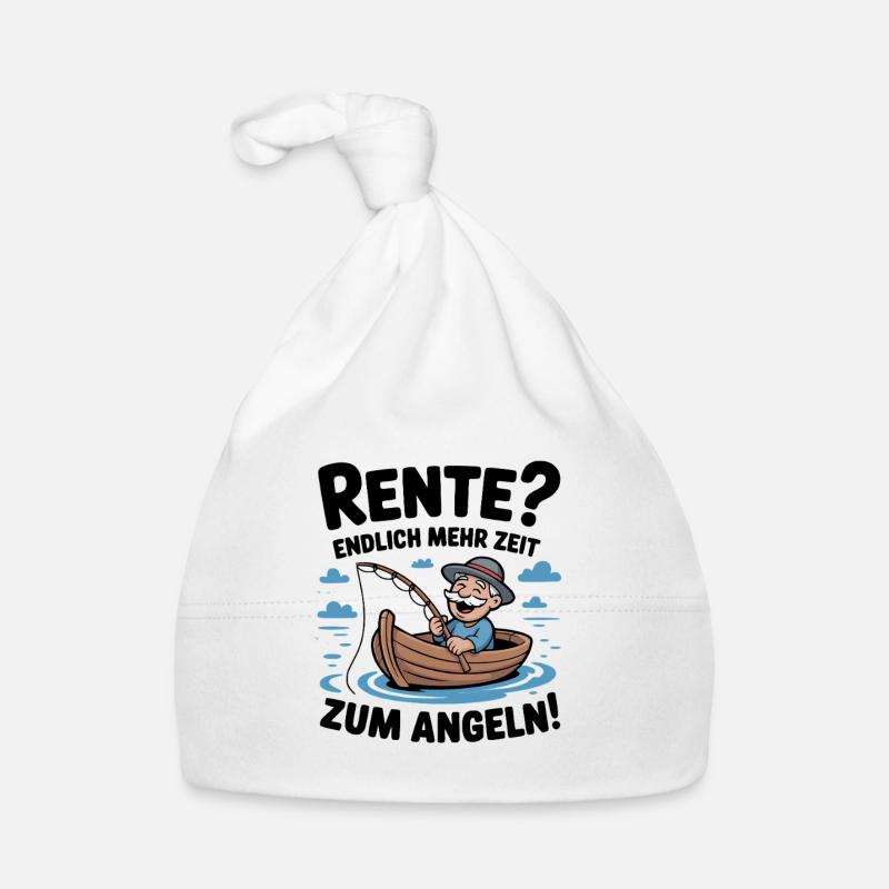 Angler Geschenk Perfekte Geschenkidee Baby Bio-Mütze