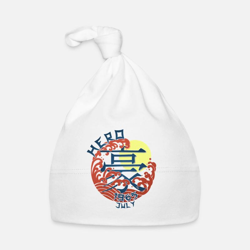 Japan Hero since July 1965 Geburtstaggeschenk Baby Bio-Mütze