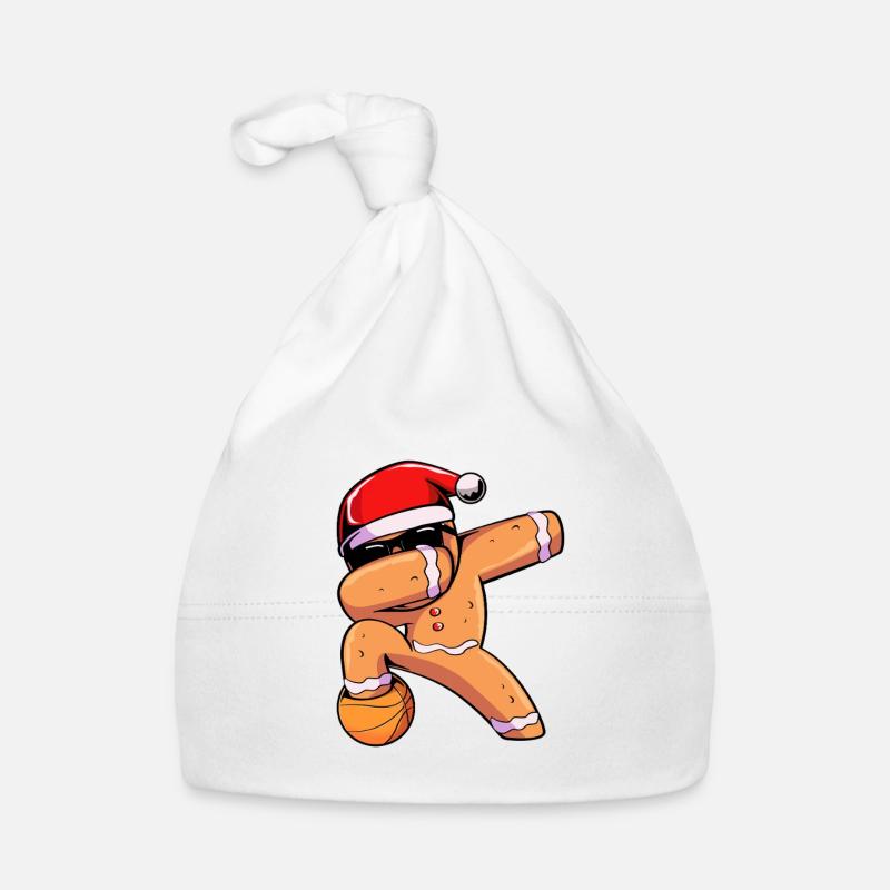 Lebkuchen Weihnachten Lebkuchenmann Gingerbread Baby Bio-Mütze