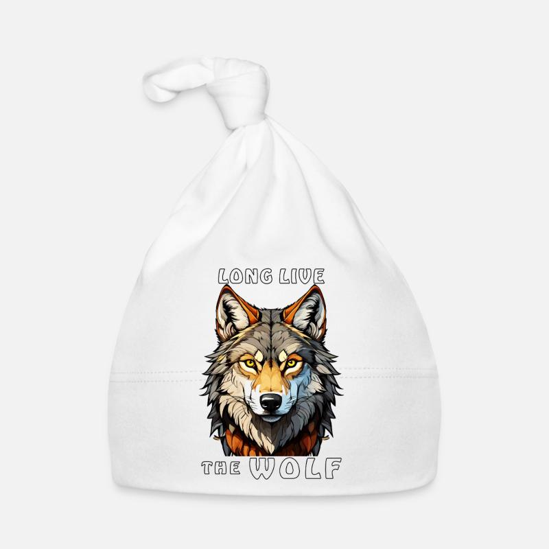 VIVE LE LOUP Bonnet bio Bébé