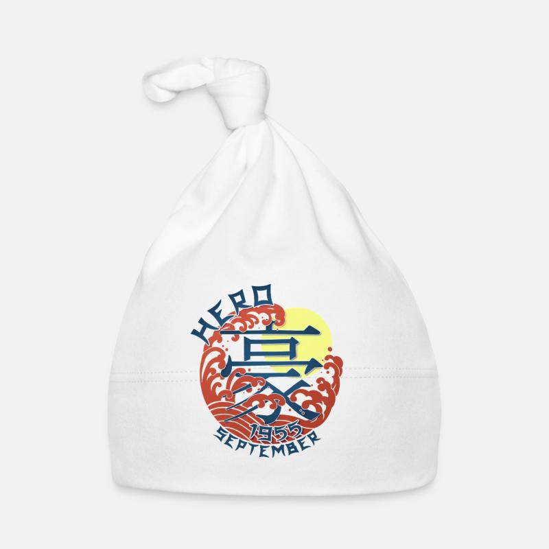 Japan Hero since September 1955 Geburtstaggeschenk Baby Bio-Mütze