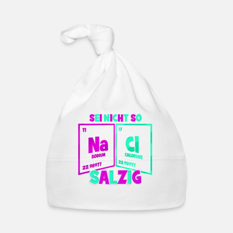Chimie Chimiste Professeur de chimie Drôle de science Bonnet bio Bébé